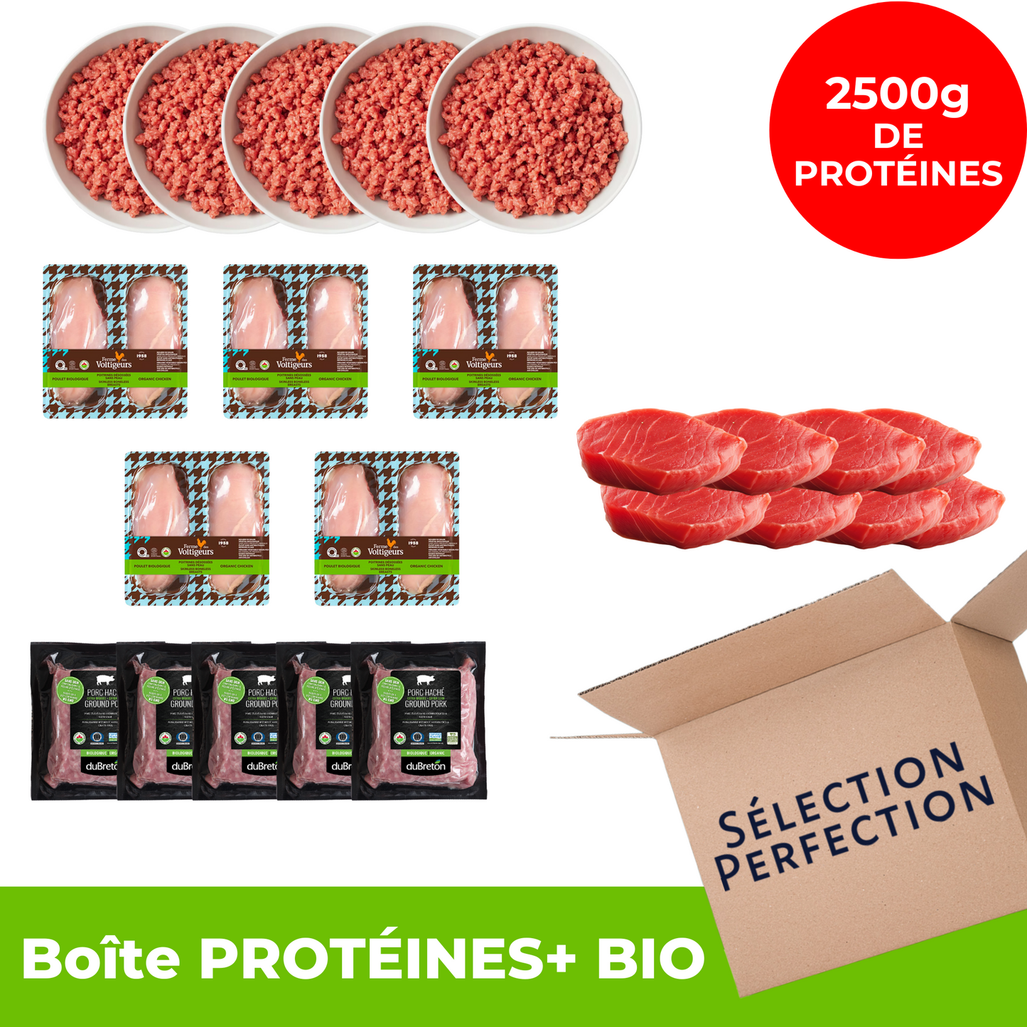 The Organic Protein+ Box