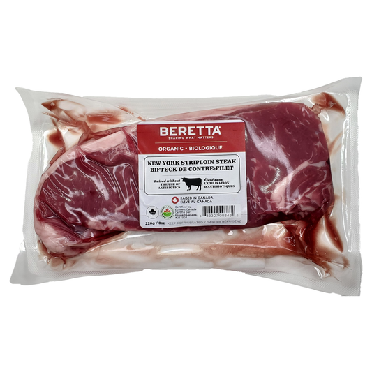 ORGANIC AAA Beef Striploin (227g)