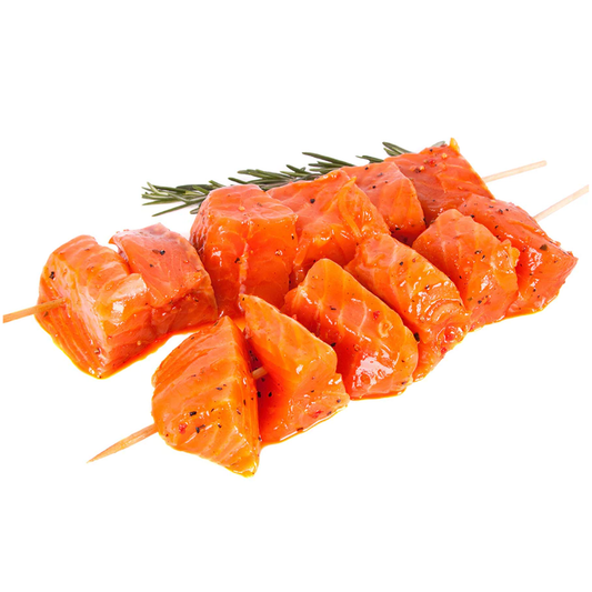 Salmon Skewers with 3 Peppers (6x175g)