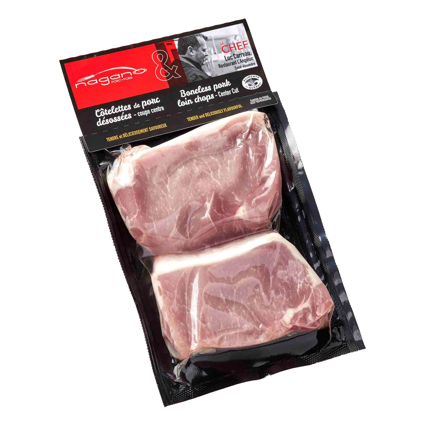 Center Cut Boneless Pork Chops (300g) NAGANO