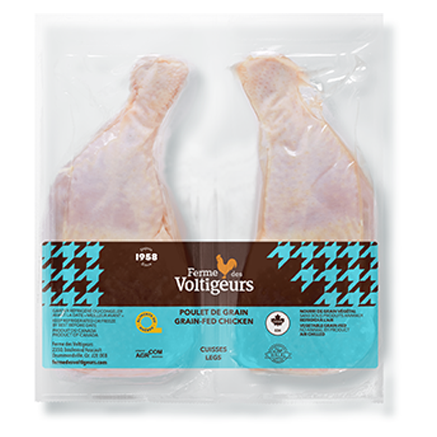 Vegetable Grain Backless Chicken Legs (600g)