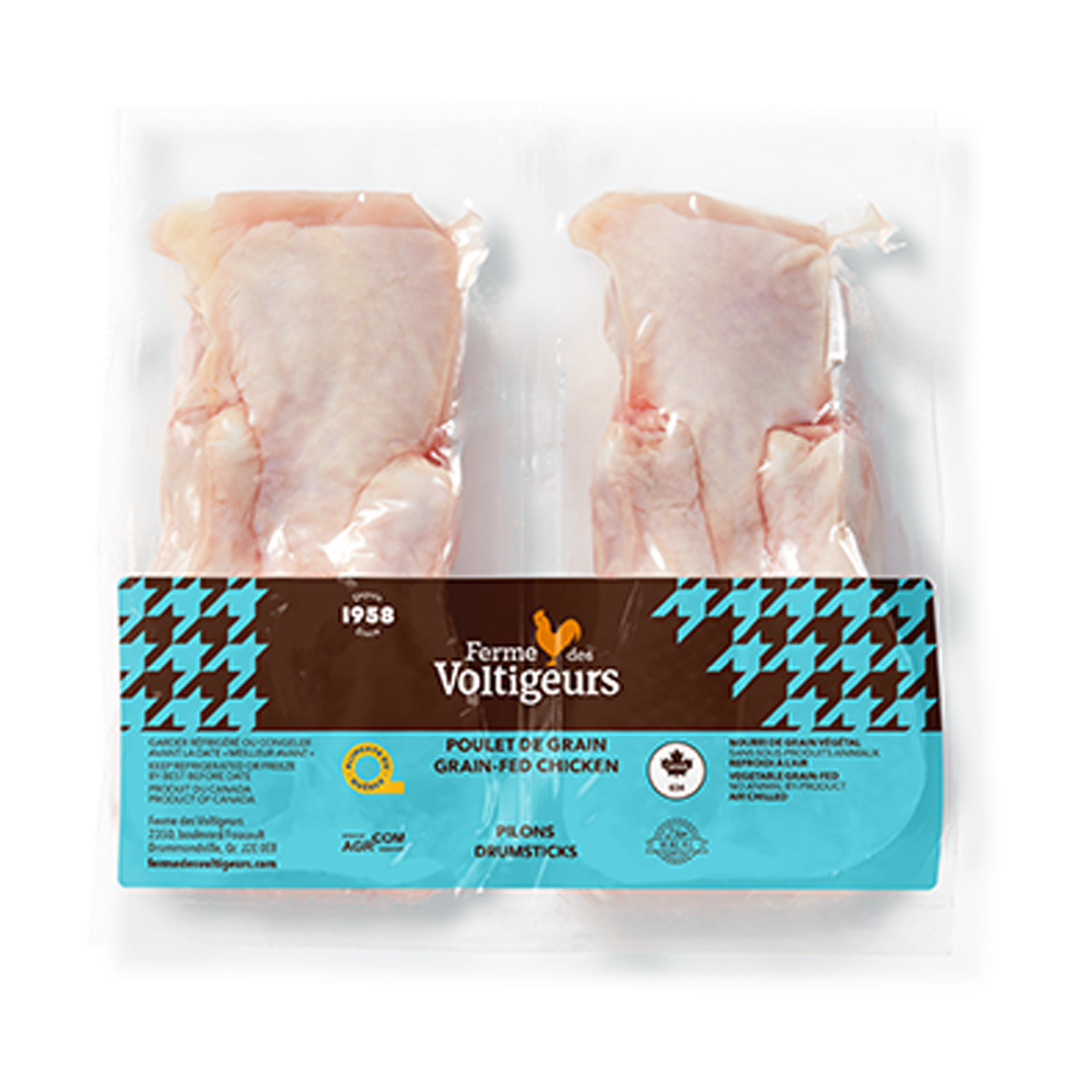 Vegetable Grain Chicken Drumsticks (900g)