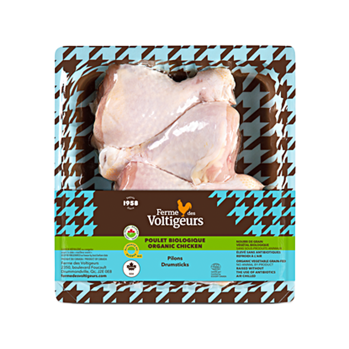 Organic Chicken Drumsticks (900g)