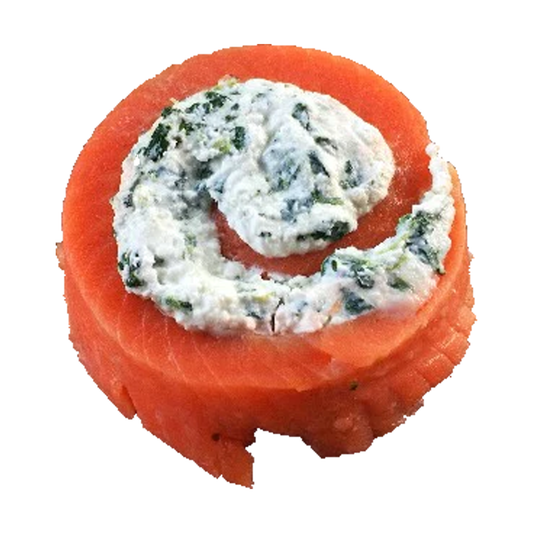 Salmon Roulade with Cottage Cheese and Spinach (5x170g)