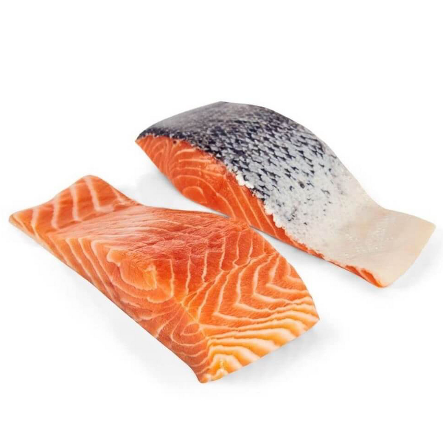 Wild Atlantic Salmon Loins With Skin (907g) 