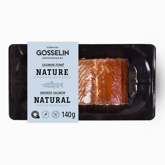 Natural Smoked Salmon Steak (140g)